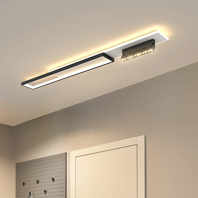 Modern LED Ceiling Lights for Bedroom Aisle Cloakroom Balcony Background Corridor 110V 220V Lustre Ceiling lamp with Spotlight
Modern LED Ceiling Lights for Bedroom Aisle Cloakroom Balcony Background Corridor 110V 220V Lustre Ceiling lamp with Spotlight