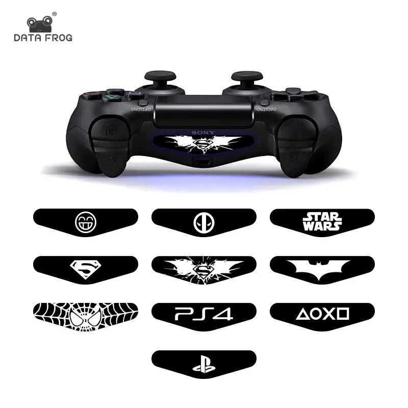 Наклейка для Dualshock PS4 DS4 Pro Slim Control ler со светодиодной подсветкой | Электроника