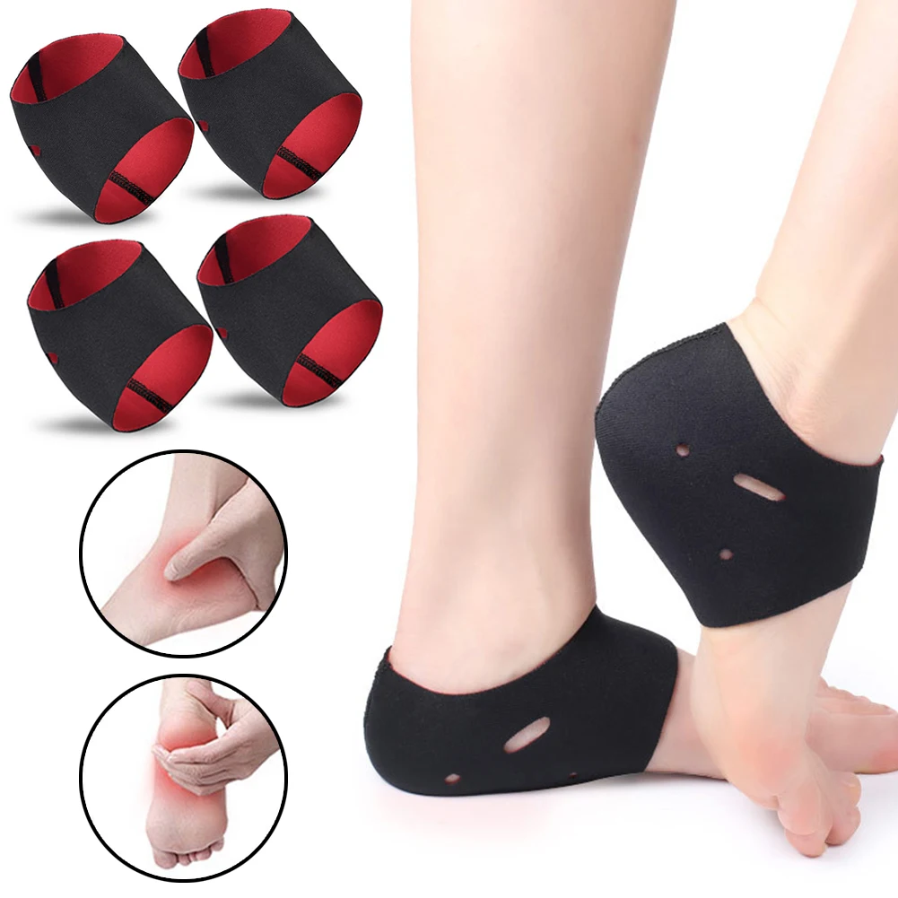 Nylon Cloth Heel Protector Protective Sleeve Heel Spur Pads For Relief Plantar Heel Pain Reduce Pressure On Heel 1 Pair
Nylon Cloth Heel Protector Protective Sleeve Heel Spur Pads For Relief Plantar Heel Pain Reduce Pressure On Heel 1 Pair