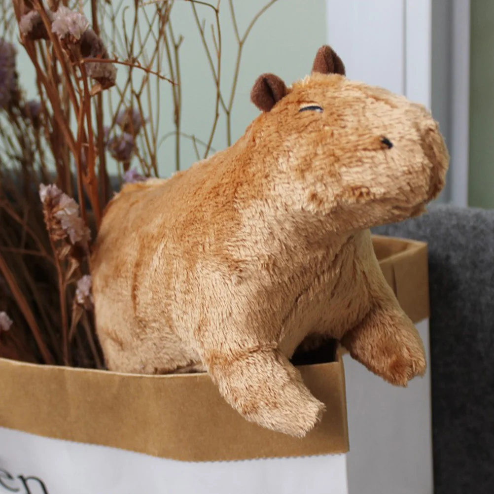 Capybara Toy Plush Toys Pillows Skin-friendly Stuffed Short Plaything Lovely Kids Child Themberchaud
Capybara Toy Plush Toys Pillows Skin-friendly Stuffed Short Plaything Lovely Kids Child Themberchaud