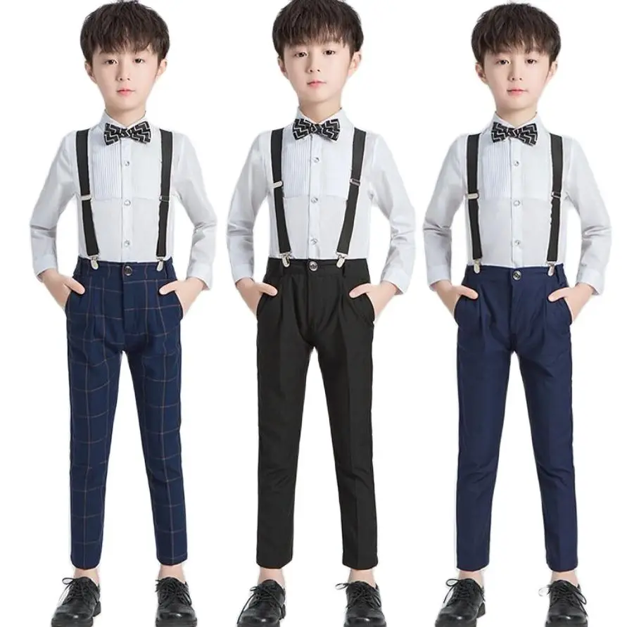 Комплект детского Платья с цветочным принтом для мальчиков, хора пианино, Униформа, Детские рубашки, брюки, галстук-бабочка на бретелях, 4 шт....
Комплект детского Платья с цветочным принтом для мальчиков, хора пианино, Униформа, Детские рубашки, брюки, галстук-бабочка на бретелях, 4 шт....