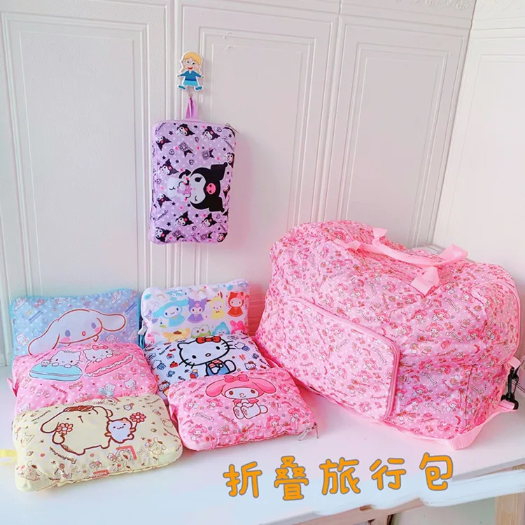 Мультяшная сумка-мессенджер hello kitty, дорожная сумка, складная Удобная сумка для багажа, сумка Kuromi, сумка для багажа, вешается на чемодан
Мультяшная сумка-мессенджер hello kitty, дорожная сумка, складная Удобная сумка для багажа, сумка Kuromi, сумка для багажа, вешается на чемодан