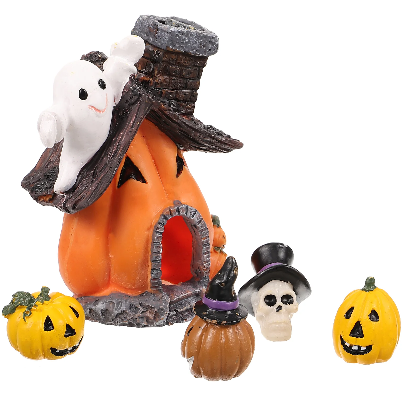 5 Pcs Desktop Adorn Aquarium Decor Home Artificial Halloween Decorations Pumpkin Fish Tank Resin Landscape Small
5 Pcs Desktop Adorn Aquarium Decor Home Artificial Halloween Decorations Pumpkin Fish Tank Resin Landscape Small