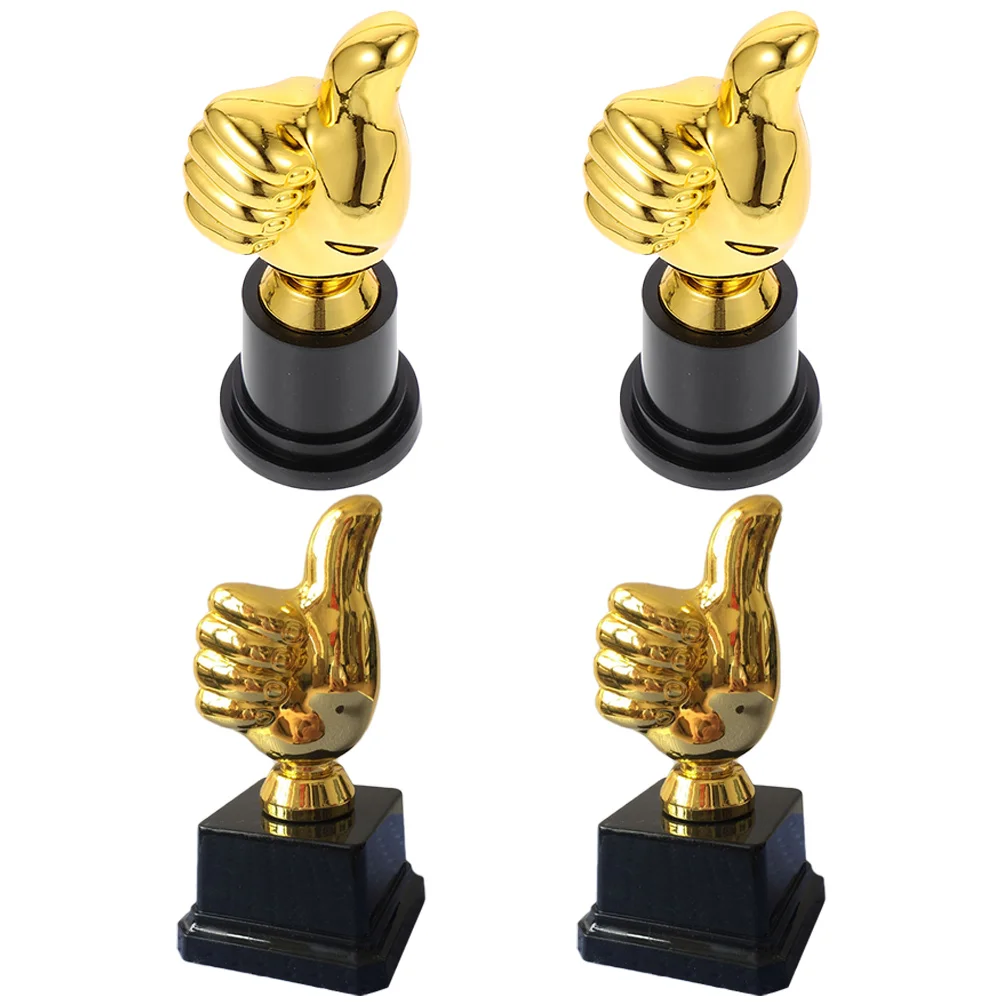 4Pcs Decorative Trophy Model Children Trophy Cup Thumb Shaped Trophy Decor Kids Model
4Pcs Decorative Trophy Model Children Trophy Cup Thumb Shaped Trophy Decor Kids Model