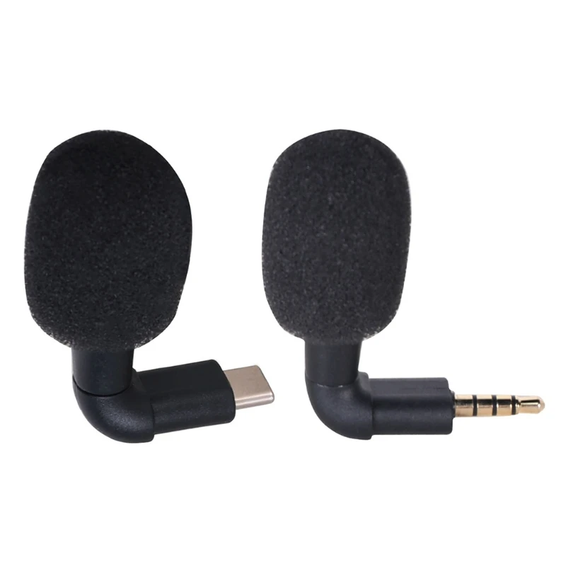 Mini Video Microphone Type-c/3.5mm Plug Support Multiple Device for Video Recording Microphone
Mini Video Microphone Type-c/3.5mm Plug Support Multiple Device for Video Recording Microphone