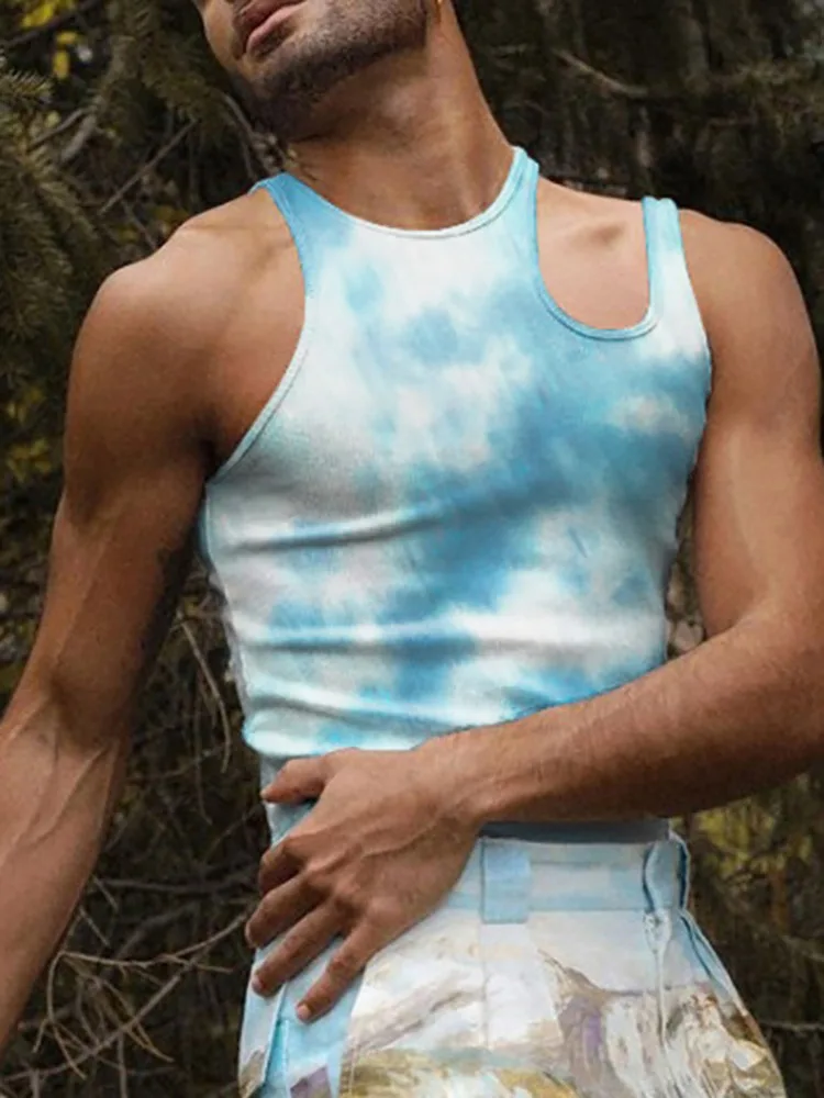 INCERUN Fashion Men Tank Tops Tie Dye O-neck Sleeveless Hollow Out Irregular Vests 2022 Streetwear Sexy Casual Men Crop Tops 5XL
INCERUN Fashion Men Tank Tops Tie Dye O-neck Sleeveless Hollow Out Irregular Vests 2022 Streetwear Sexy Casual Men Crop Tops 5XL