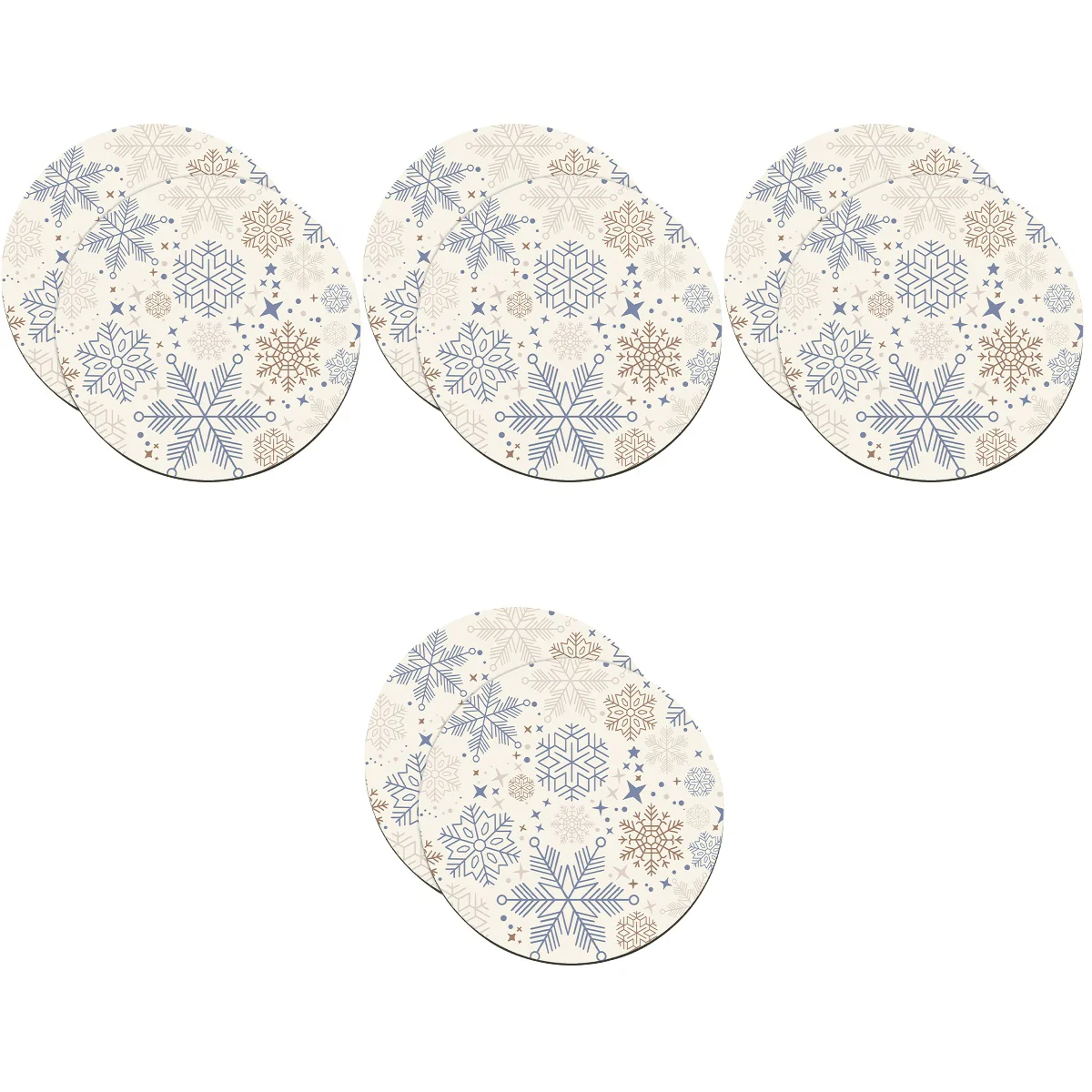 8 Snowflake Pattern Wear-resistant Cup Pad Cartoon Cup Coaster Delicate Cup Mat Coaster Decorative Cup Mat
8 Snowflake Pattern Wear-resistant Cup Pad Cartoon Cup Coaster Delicate Cup Mat Coaster Decorative Cup Mat