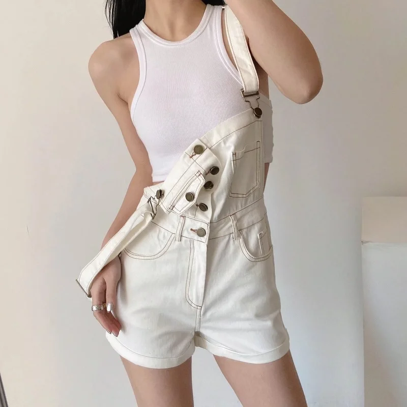 Women Strap Denim Shorts Summer Single-Breasted Pocket Slim Fit Patchwork Shorts Vintage Korean Straight Jeans Bodysuits Shorts
Women Strap Denim Shorts Summer Single-Breasted Pocket Slim Fit Patchwork Shorts Vintage Korean Straight Jeans Bodysuits Shorts