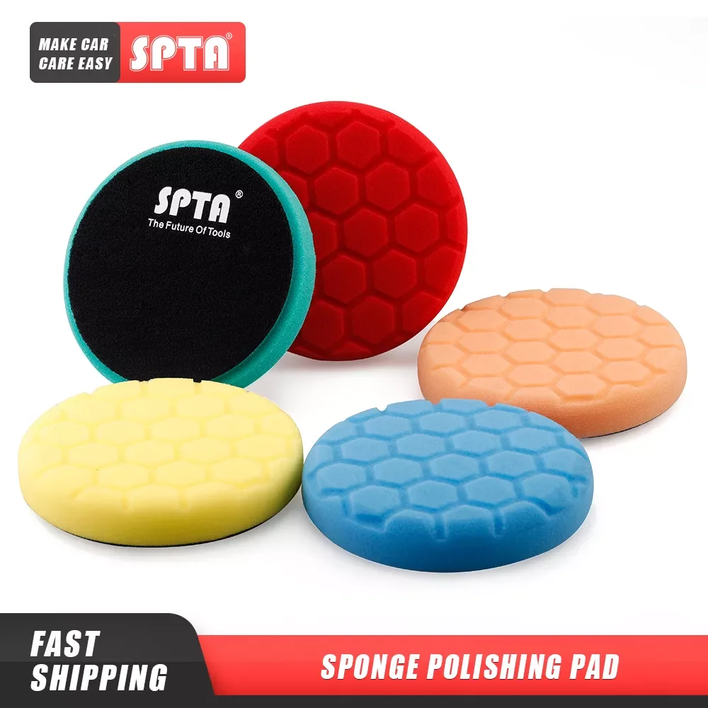 (Bulk Sales) SPTA 3"(80mm)/5"(125mm)/6"(150mm) Car Spong Buffing Polishing Pads & Buffing Pads For DA/RO/GA C
(Bulk Sales) SPTA 3"(80mm)/5"(125mm)/6"(150mm) Car Spong Buffing Polishing Pads & Buffing Pads For DA/RO/GA C