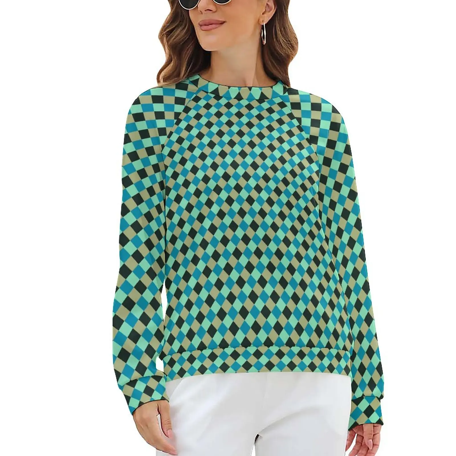 Retro Square Casual Hoodies Women Green Blue Plaid Y2k Graphic Hoodie Long Sleeve Streetwear Oversize Sweatshirts Birthday Gift
Retro Square Casual Hoodies Women Green Blue Plaid Y2k Graphic Hoodie Long Sleeve Streetwear Oversize Sweatshirts Birthday Gift