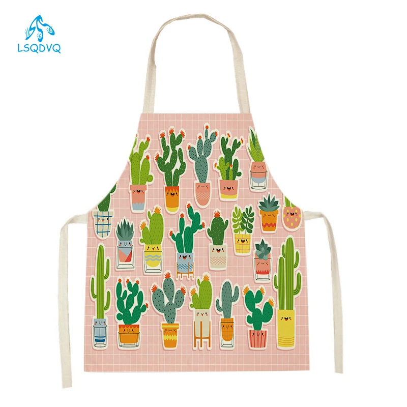 Cactus Plant Flowers Pattern Kitchen Apron for Women Men Sleeveless Linen Aprons Home Cooking Baking Bibs Cleaning Tools
Cactus Plant Flowers Pattern Kitchen Apron for Women Men Sleeveless Linen Aprons Home Cooking Baking Bibs Cleaning Tools