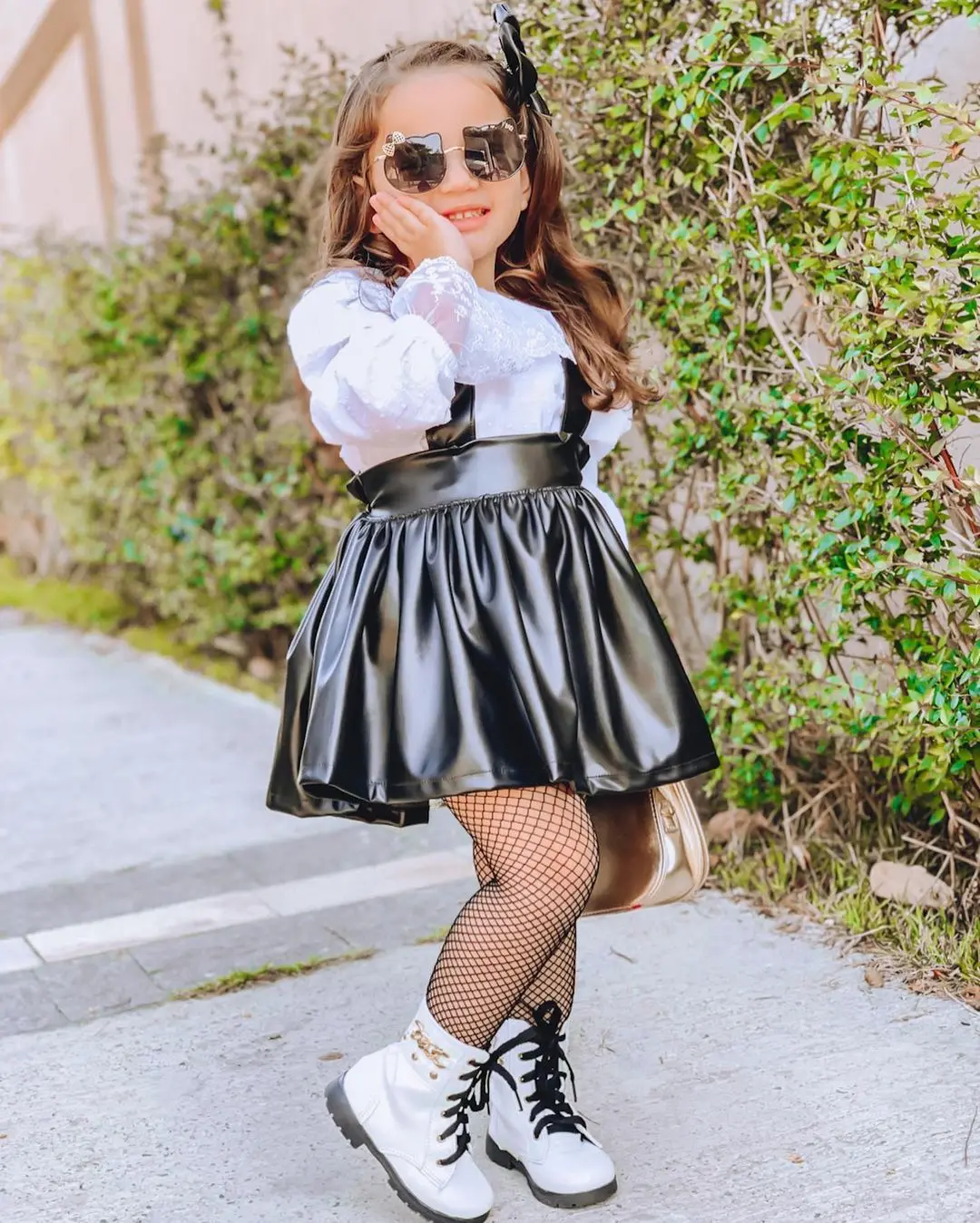 2022 Children Clothes Girls Clothing Sets Lace Shirt Leather PU Strap Skirt Girls Groups Kids Autumn Spring Outfits 2-6 Years
2022 Children Clothes Girls Clothing Sets Lace Shirt Leather PU Strap Skirt Girls Groups Kids Autumn Spring Outfits 2-6 Years