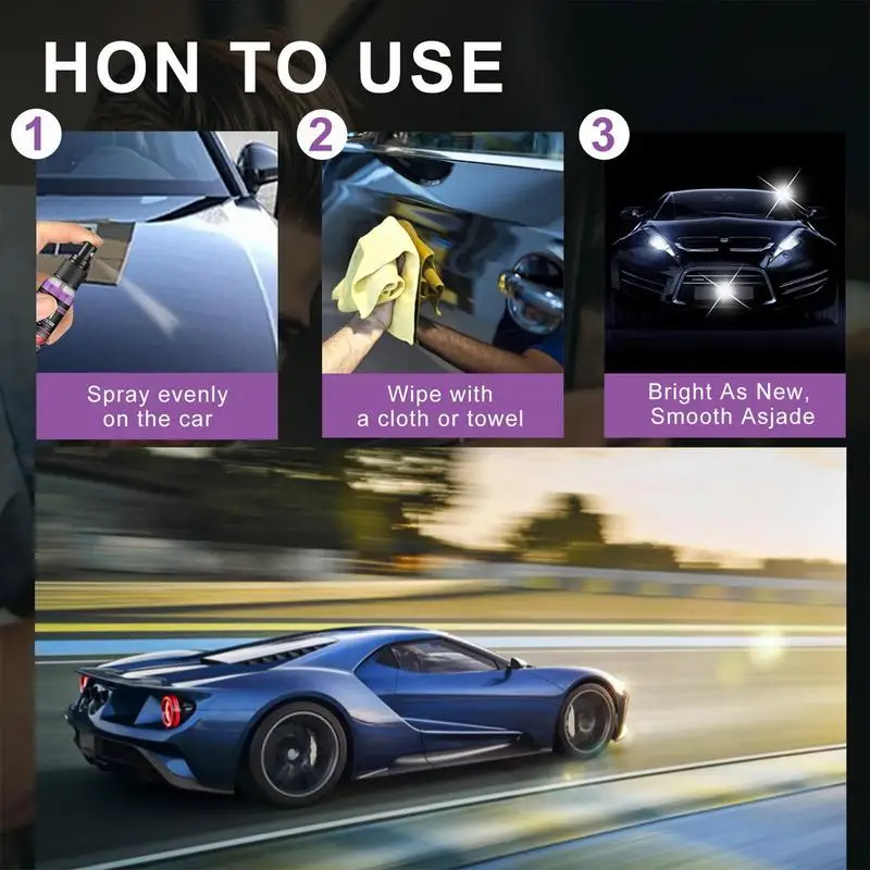Car Coating Spray Fast Fine Scratch Repair Fast Car Coating Nano Hydrophobic Liquid Polymer Oleophobic Anti Rain Car Care
Car Coating Spray Fast Fine Scratch Repair Fast Car Coating Nano Hydrophobic Liquid Polymer Oleophobic Anti Rain Car Care