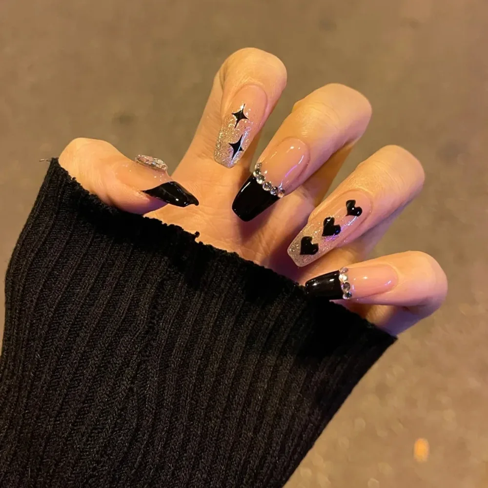 Искусственные ногти Black heart design с клеем love разразы искусственный пресс для ногтей полный Акриловый Пресс набор искусственных ногтей gif
Искусственные ногти Black heart design с клеем love разразы искусственный пресс для ногтей полный Акриловый Пресс набор искусственных ногтей gif
