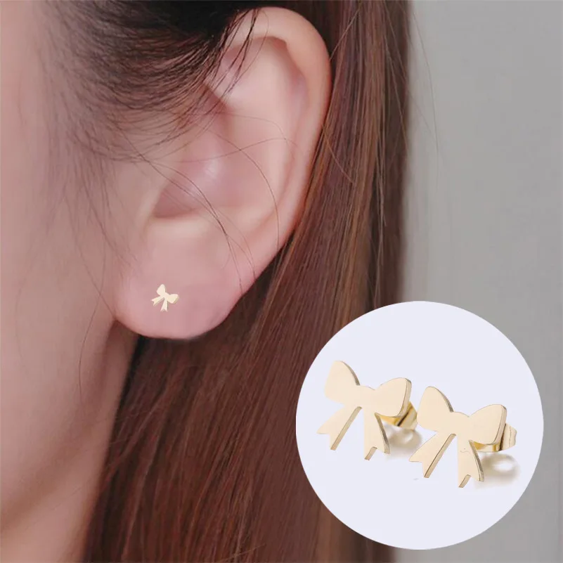 WANGAO new fashion temperament personality bow earrings fresh and sweet girl earrings popular temperament earrings earrings jewe
WANGAO new fashion temperament personality bow earrings fresh and sweet girl earrings popular temperament earrings earrings jewe