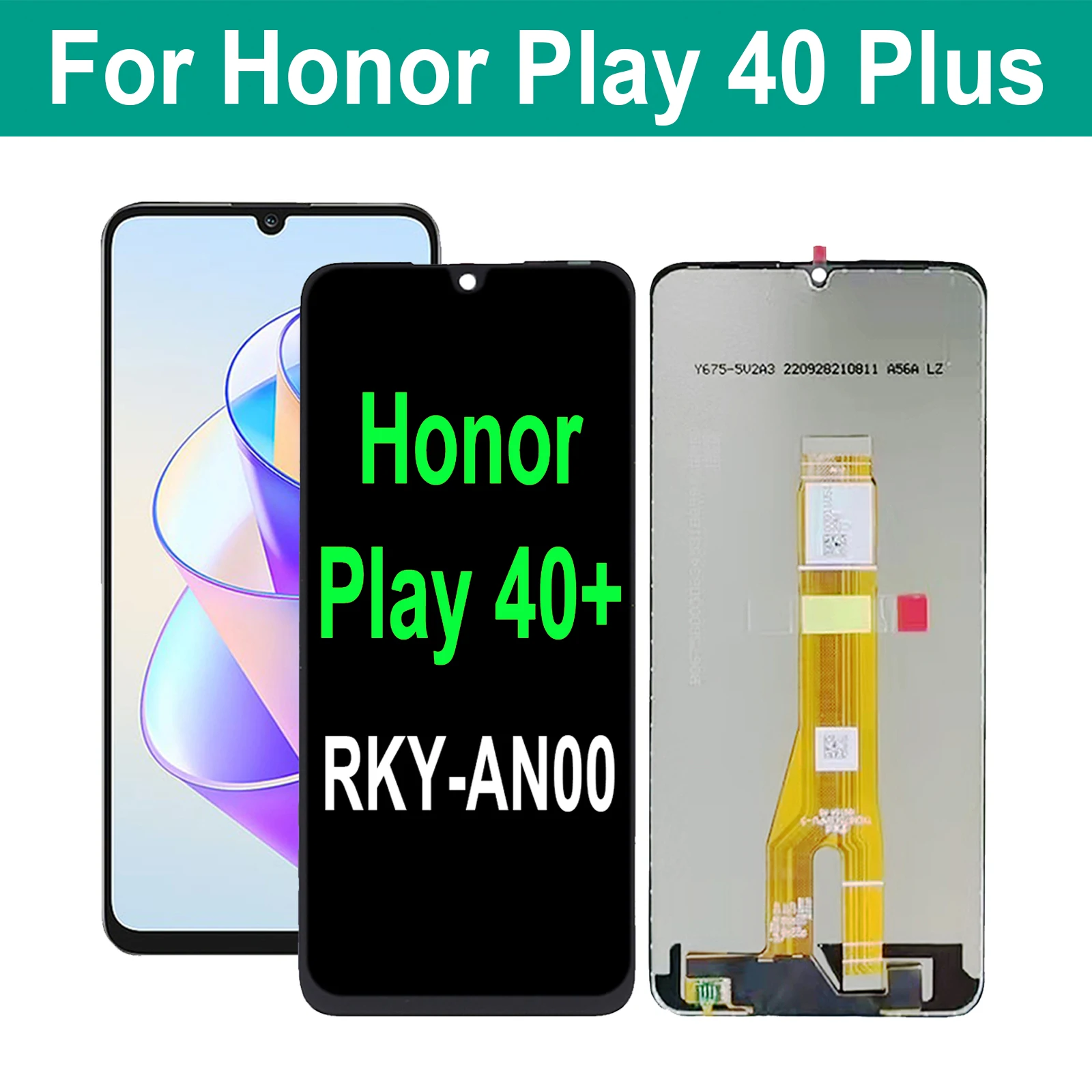 Original 6.74'' For Huawei Honor Play 40 Plus 40+ LCD Display Touch Screen Digitizer Assembly For Honor Play40 Plus RKY-AN00 LCD
Original 6.74'' For Huawei Honor Play 40 Plus 40+ LCD Display Touch Screen Digitizer Assembly For Honor Play40 Plus RKY-AN00 LCD