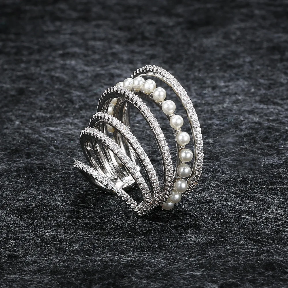 APM STYLE High Quality 925 Sterling Silver Multi-layer Pearl Earbone Clip Beautifully Inlaid With Diamond Silver Earless Gift
APM STYLE High Quality 925 Sterling Silver Multi-layer Pearl Earbone Clip Beautifully Inlaid With Diamond Silver Earless Gift
