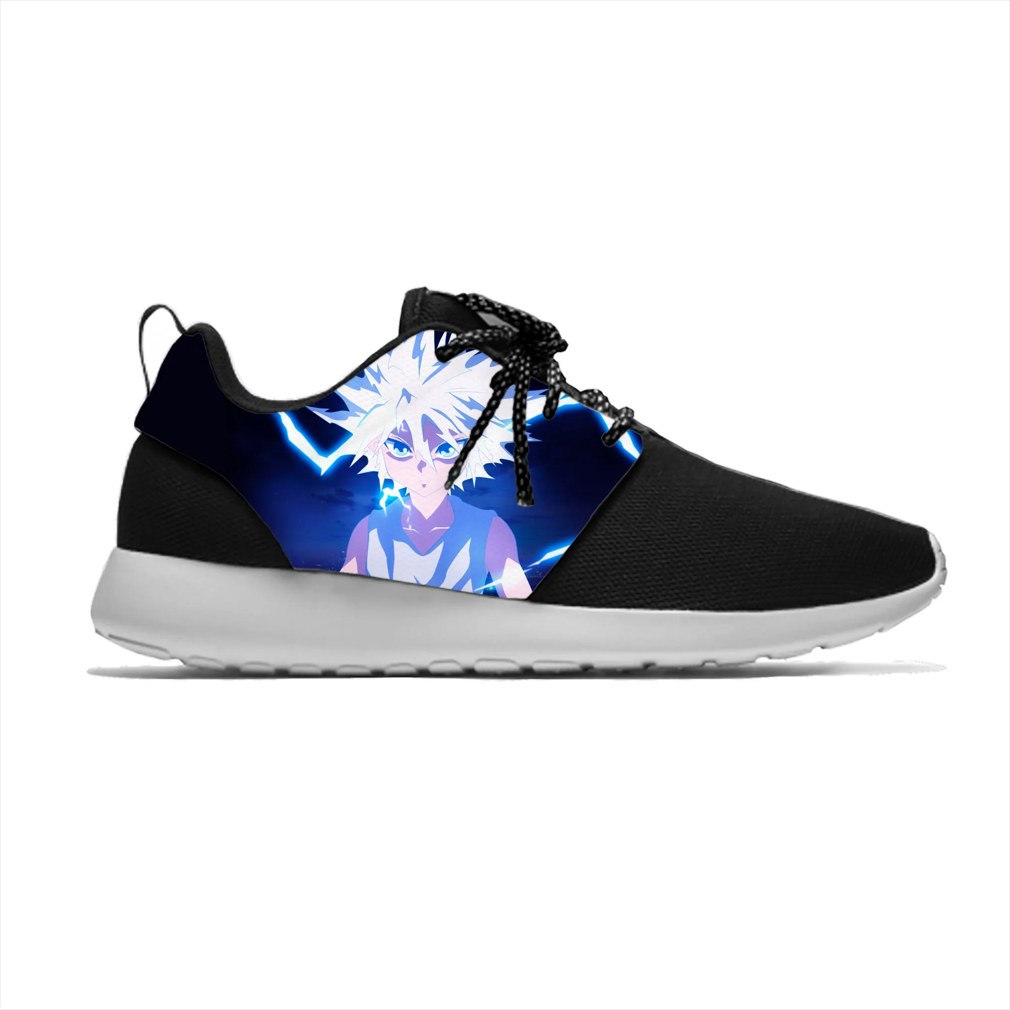 Японское аниме Hunter X Hunter Killua Zoldyck крутая обувь для бега Повседневная дышащая Спортивная обувь Легкие мужские женские мужские кроссовки
Японское аниме Hunter X Hunter Killua Zoldyck крутая обувь для бега Повседневная дышащая Спортивная обувь Легкие мужские женские мужские кроссовки
