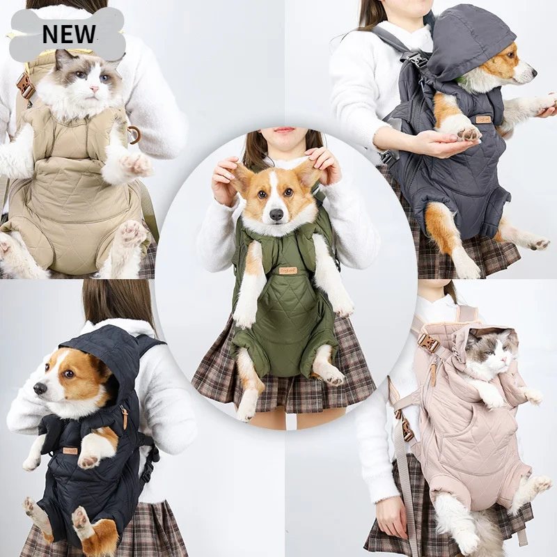 Winter Pet Cat Dog Backpack Thicken Warm Backpack Hands Free Portable Travel Dog Out Double Shoulder Travel Backpack
Winter Pet Cat Dog Backpack Thicken Warm Backpack Hands Free Portable Travel Dog Out Double Shoulder Travel Backpack