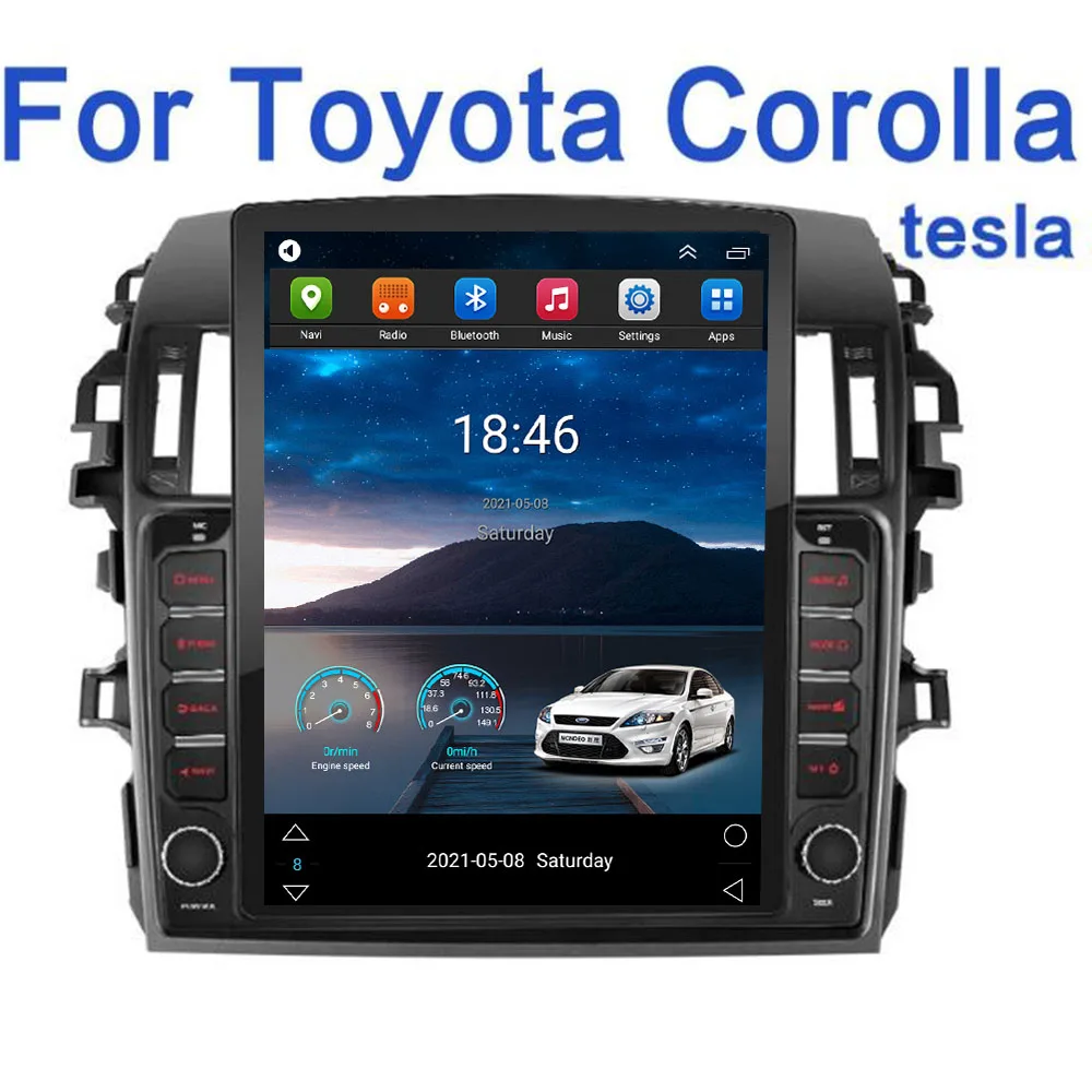 For Tesla Style 2Din Android 12 Car Radio For Toyota Corolla 10 E140 E150 2006 - 2013 Multimedia Video Player GPS Stereo Carplay
For Tesla Style 2Din Android 12 Car Radio For Toyota Corolla 10 E140 E150 2006 - 2013 Multimedia Video Player GPS Stereo Carplay