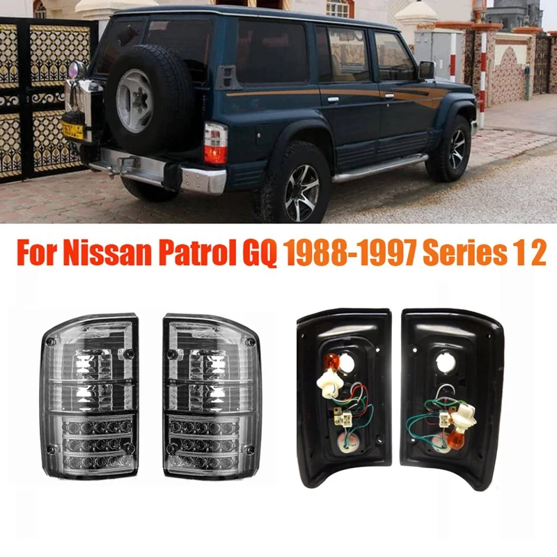 

Задняя лампа в сборе для Nissan патруль GQ 1988-1997 26555-05J00, поворотник заднего бампера, 1 пара