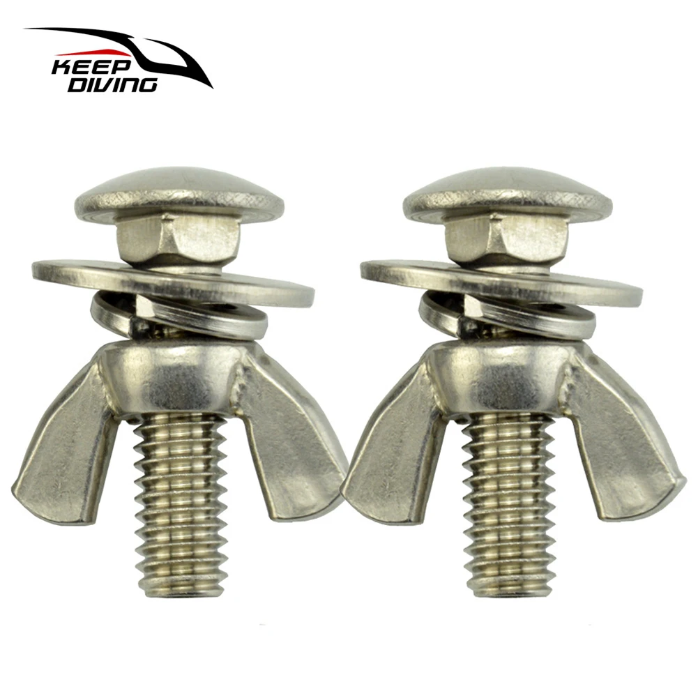 2 Pcs Butterfly Wing M8x30mm Screw Bolt Washers Stainless Steel For Scuba Tech Diving Backplate Donut Wings New
2 Pcs Butterfly Wing M8x30mm Screw Bolt Washers Stainless Steel For Scuba Tech Diving Backplate Donut Wings New