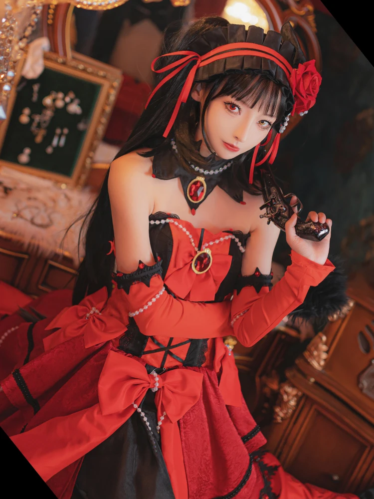 Anime DATE A LIVE Tokisaki Kurumi Red Dress Lovely Outfit Party Uniform Cosplay Costume Halloween Women Free Shipping 2022 New
Anime DATE A LIVE Tokisaki Kurumi Red Dress Lovely Outfit Party Uniform Cosplay Costume Halloween Women Free Shipping 2022 New