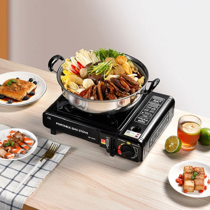 Cassette Gas Stove Outdoor Camping Cassette Stove Portable Picnic Gas Furnace Hot Pot Barbecue Cooker
Cassette Gas Stove Outdoor Camping Cassette Stove Portable Picnic Gas Furnace Hot Pot Barbecue Cooker