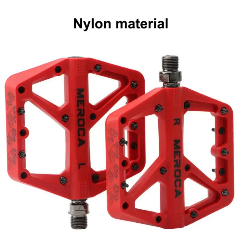MEROCA Mountain Bike Pedal Nylon 14mm Thread For BMX MTB Road Bike Platform Cleats Pedal Bicycle Footrest Accessories Universal
MEROCA Mountain Bike Pedal Nylon 14mm Thread For BMX MTB Road Bike Platform Cleats Pedal Bicycle Footrest Accessories Universal