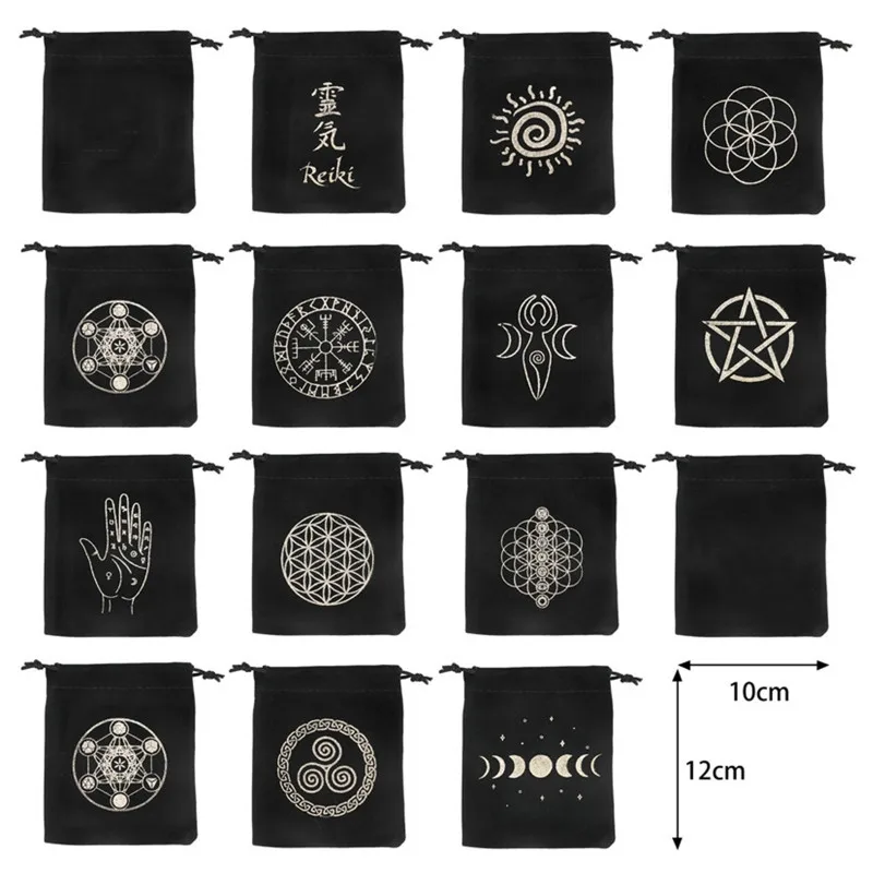 1 Pc Cloth Dice Bag Drawstring Jewelry Bag 10x12cm Game Card Storage Pouch Witchcraft Supplies
1 Pc Cloth Dice Bag Drawstring Jewelry Bag 10x12cm Game Card Storage Pouch Witchcraft Supplies