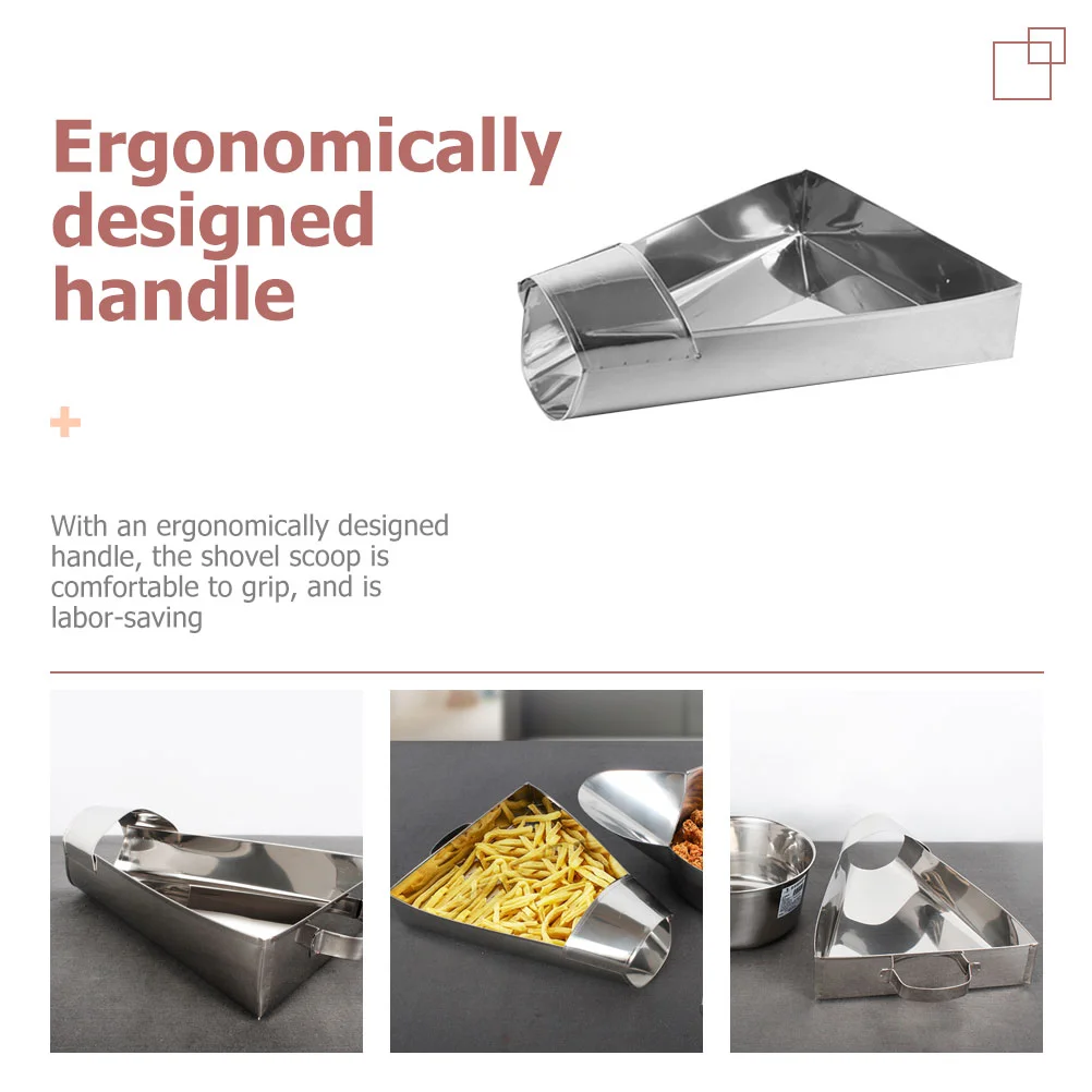 3x Store Home Practical Metal Metal Popcorns Scoop Stainless Steel Scoop French Fries Scoop
3x Store Home Practical Metal Metal Popcorns Scoop Stainless Steel Scoop French Fries Scoop