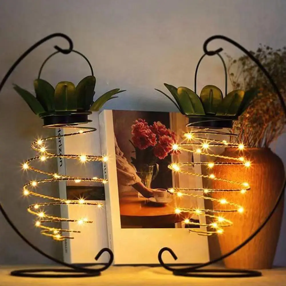 Outdoor Solar Lamp 1.2V Solar Iron Pineapple Light 25 Waterproof LED Warmwhite Lights Fairy Hanging Lamp S7I7
Outdoor Solar Lamp 1.2V Solar Iron Pineapple Light 25 Waterproof LED Warmwhite Lights Fairy Hanging Lamp S7I7