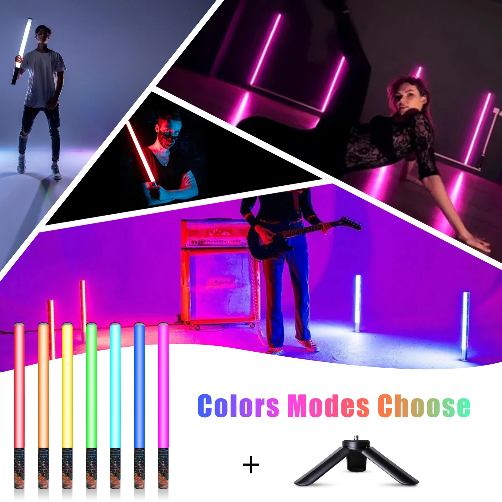 LUXCEO Mood1 50cm LED Light Stick Handheld RGB Atmosphere Light Wand Decor Lighting for Party Bar Youtube TikTok Photography
LUXCEO Mood1 50cm LED Light Stick Handheld RGB Atmosphere Light Wand Decor Lighting for Party Bar Youtube TikTok Photography
