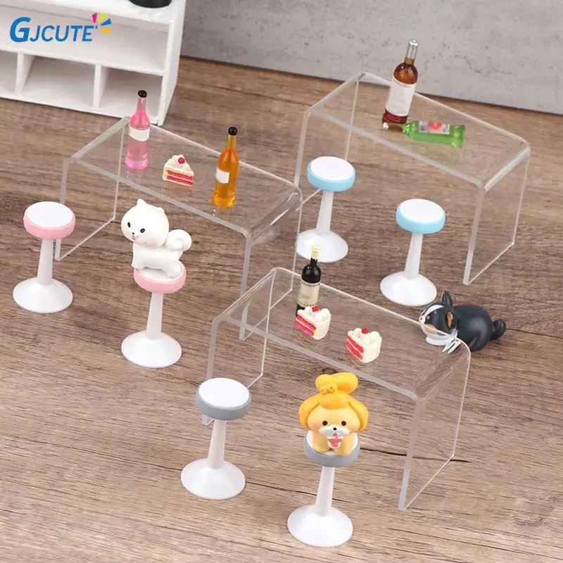 1/12 Dollhouse Miniature Acrylic Display Bar Counters And Bar Stools Display Shelf Doll House Accessories 1 Table With 2 Chairs
1/12 Dollhouse Miniature Acrylic Display Bar Counters And Bar Stools Display Shelf Doll House Accessories 1 Table With 2 Chairs