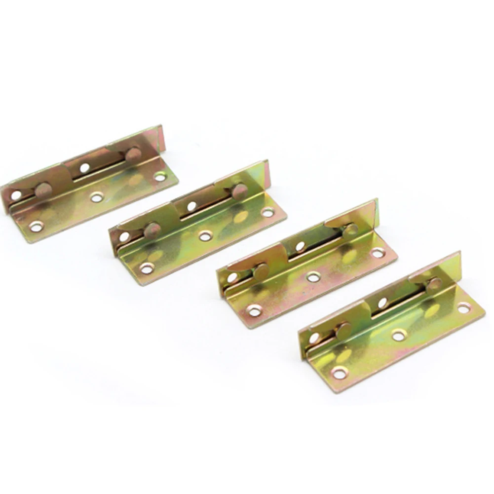 4 Sets Metal Bed Bracket Bed Frame Fixing Connecting Furniture Rail Hook Brackets Hinge Fitting Connector Lock Hardware
4 Sets Metal Bed Bracket Bed Frame Fixing Connecting Furniture Rail Hook Brackets Hinge Fitting Connector Lock Hardware