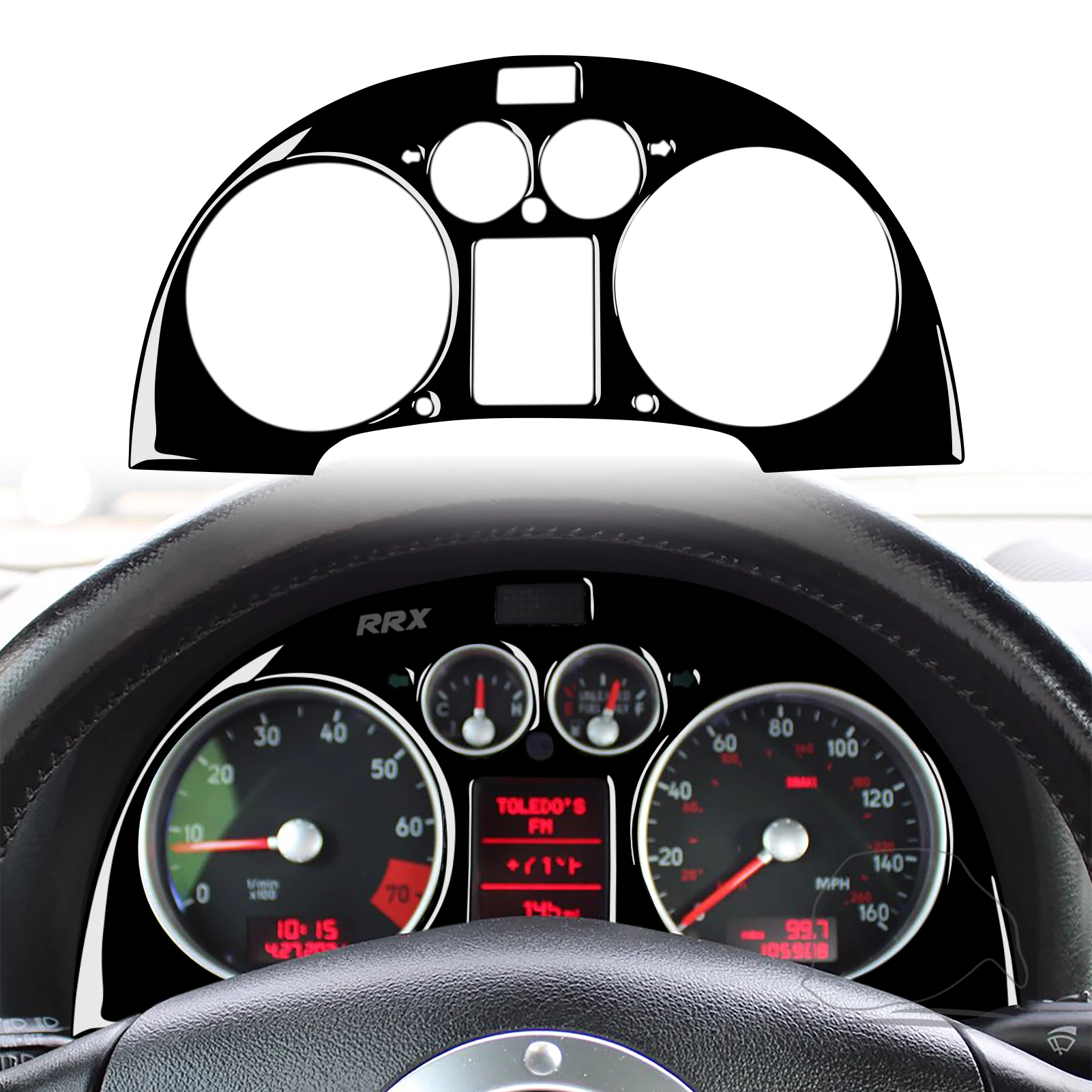 for Audi TT 8N 2001 2002 2003 2004 2005 2006 Velograph Decoration Sticker Cover Trim Decal Car Accessories ABS
for Audi TT 8N 2001 2002 2003 2004 2005 2006 Velograph Decoration Sticker Cover Trim Decal Car Accessories ABS