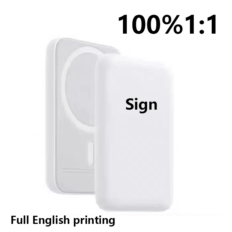10000mAh 1:1 Magnetic Wireless Power Bank Mobile Phone External Battery For iphone 13 12 13 Pro 12 Pro Max Portable Power BanK
10000mAh 1:1 Magnetic Wireless Power Bank Mobile Phone External Battery For iphone 13 12 13 Pro 12 Pro Max Portable Power BanK