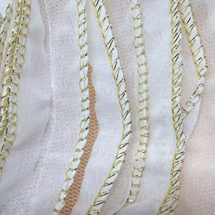 47SU New dress dress wedding dress fabric, shirt embroidery accessories, hand lace embroidery fabric
47SU New dress dress wedding dress fabric, shirt embroidery accessories, hand lace embroidery fabric