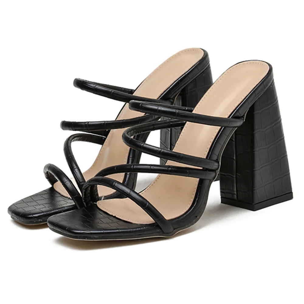 Summer Sexy Women High Heels Sandals Square Toe SlipOn PU 11.5CM Square Heel Japanese Style Office Work Summer Women Shoes White
Summer Sexy Women High Heels Sandals Square Toe SlipOn PU 11.5CM Square Heel Japanese Style Office Work Summer Women Shoes White