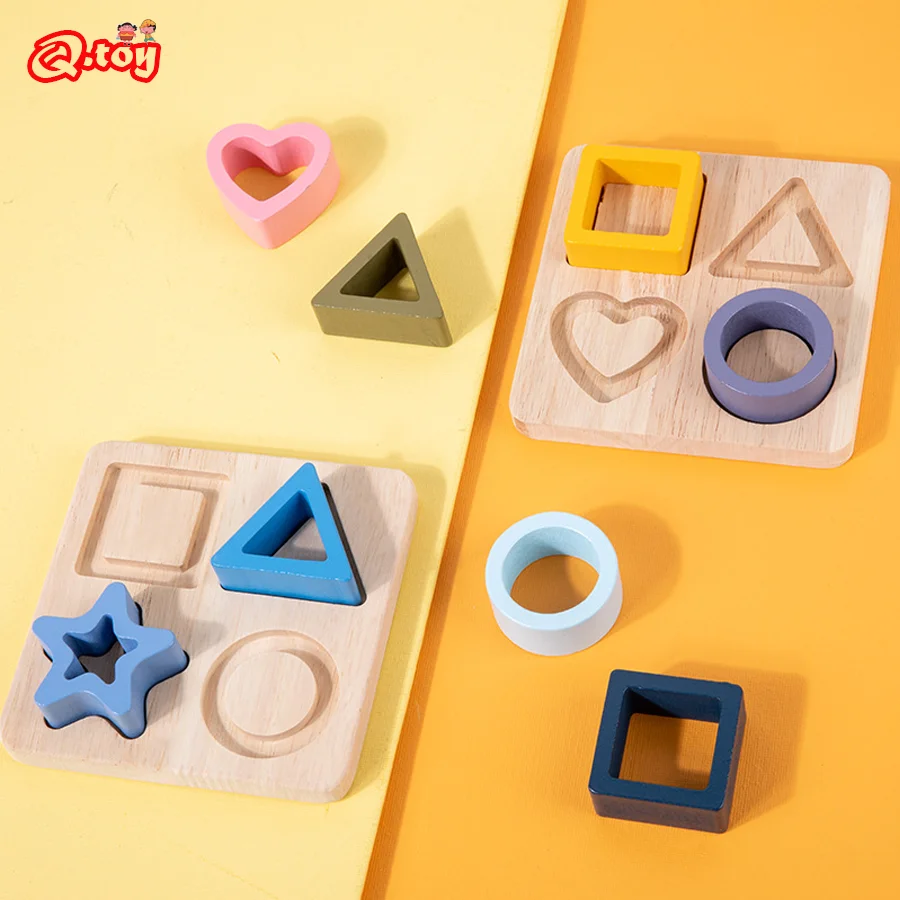 Montessori Educational Wooden Puzzle Game Geometry Shape Color Cognize Matching Game Building Block Early Learning Toys for Kids
Montessori Educational Wooden Puzzle Game Geometry Shape Color Cognize Matching Game Building Block Early Learning Toys for Kids