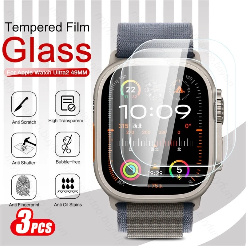 Стекло для Apple Watch Ultra 2 Ultra2 3 шт. Защитное стекло для Iwatch Ultra I WatchUltra2 9H Защитная пленка для экрана премиум-класса
Стекло для Apple Watch Ultra 2 Ultra2 3 шт. Защитное стекло для Iwatch Ultra I WatchUltra2 9H Защитная пленка для экрана премиум-класса
