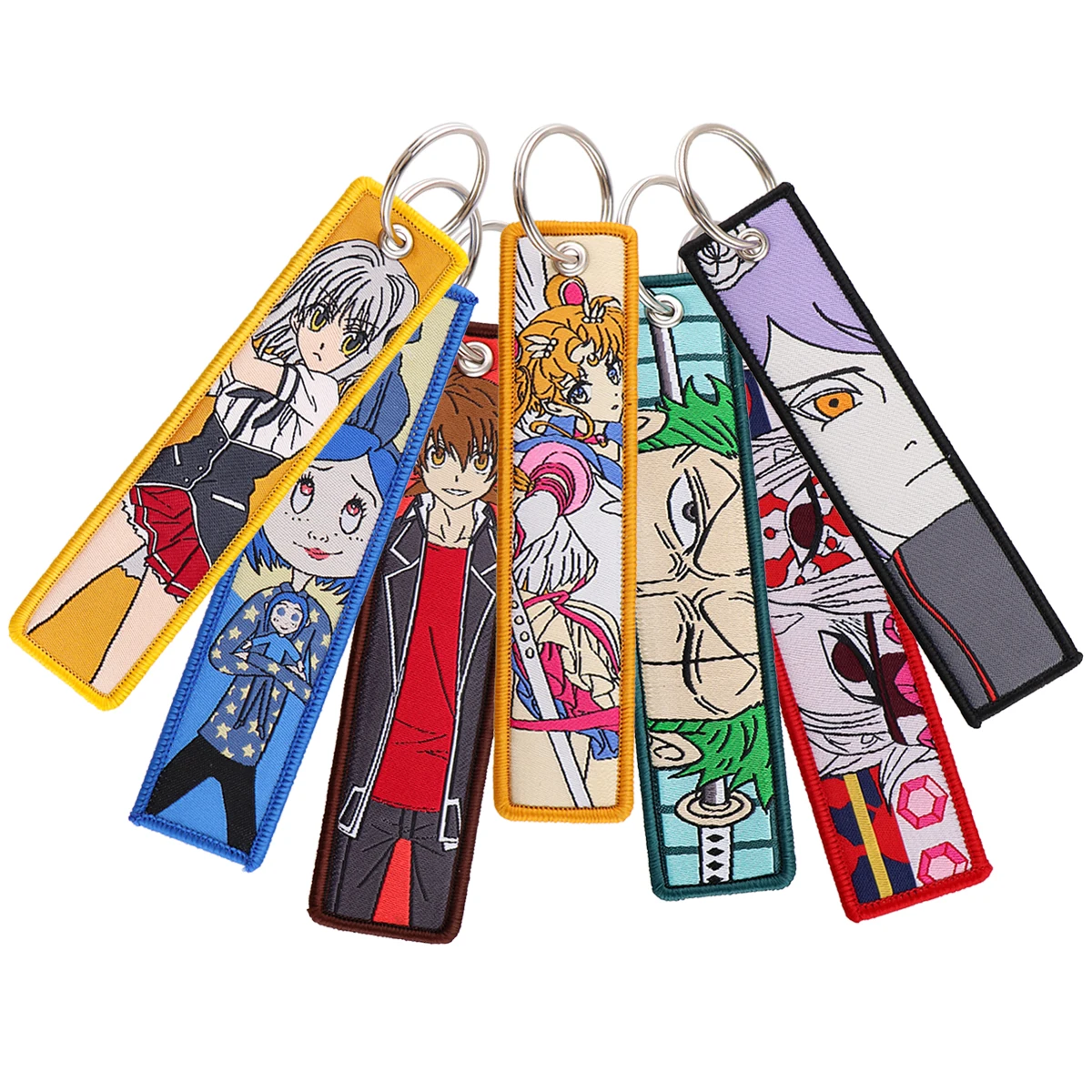 Cool Anime Key Tag Keychains for Car Motorcycles Sailor Moon Keys Holder Keyring Women Fashion Jewelry Accessories Gifts
Cool Anime Key Tag Keychains for Car Motorcycles Sailor Moon Keys Holder Keyring Women Fashion Jewelry Accessories Gifts