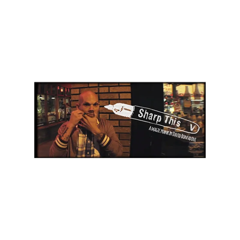 Sharp This (Gimmick) - Magic Tricks,Mentalism,Close Up Magic Props,Stage,Accessories,Coin Magic,Magician Toys Street Magia
Sharp This (Gimmick) - Magic Tricks,Mentalism,Close Up Magic Props,Stage,Accessories,Coin Magic,Magician Toys Street Magia