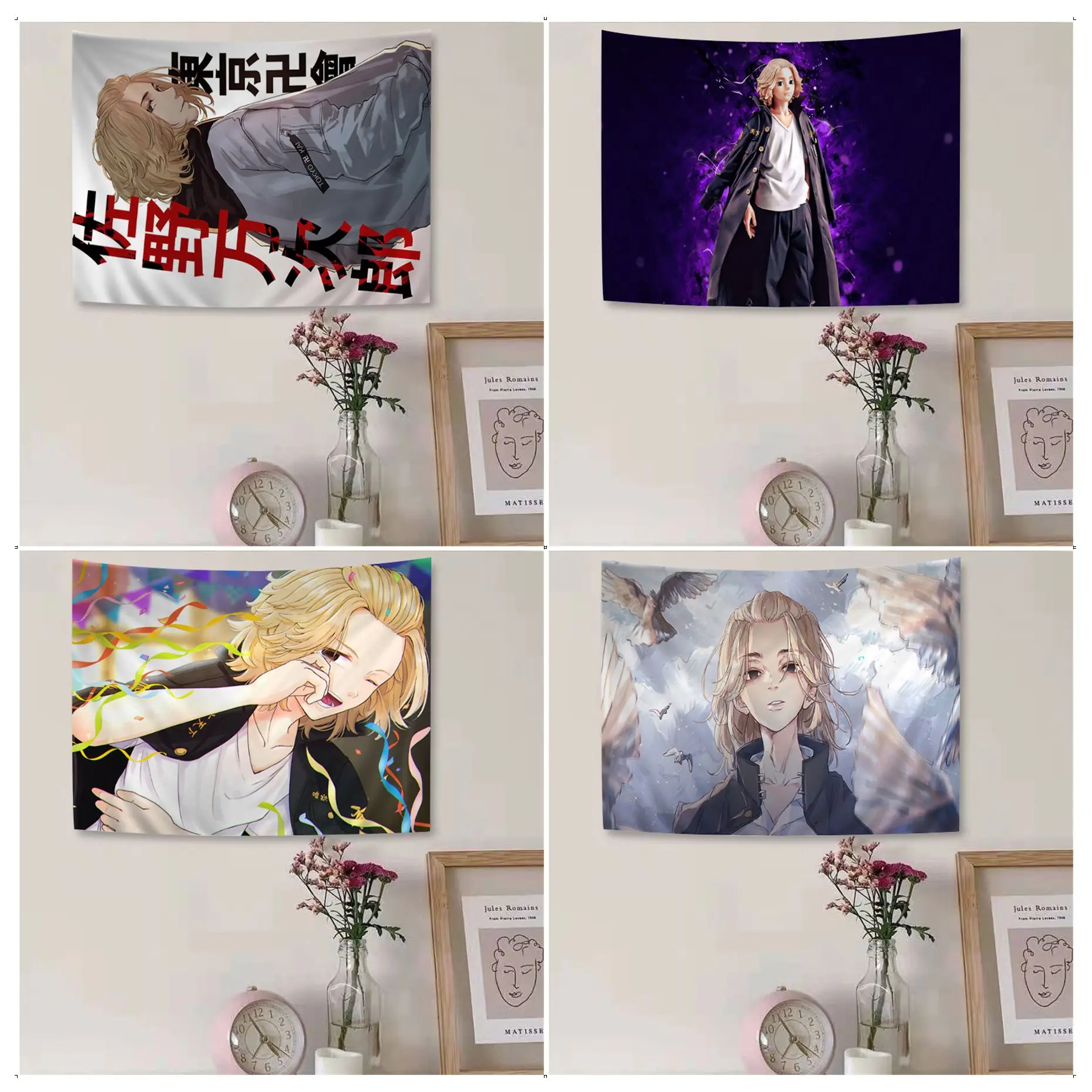 Mikey Tokyo Revengers Anime Tapestry Bohemian Wall Tapestries Mandala Wall Art Decor
Mikey Tokyo Revengers Anime Tapestry Bohemian Wall Tapestries Mandala Wall Art Decor