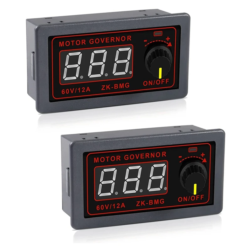 2Pcs PWM Motor Speed Controller Adjustable Regulator PWM DC 12V 24V 60V 500W MGP Motor Governor With Dual MOS Driver
2Pcs PWM Motor Speed Controller Adjustable Regulator PWM DC 12V 24V 60V 500W MGP Motor Governor With Dual MOS Driver