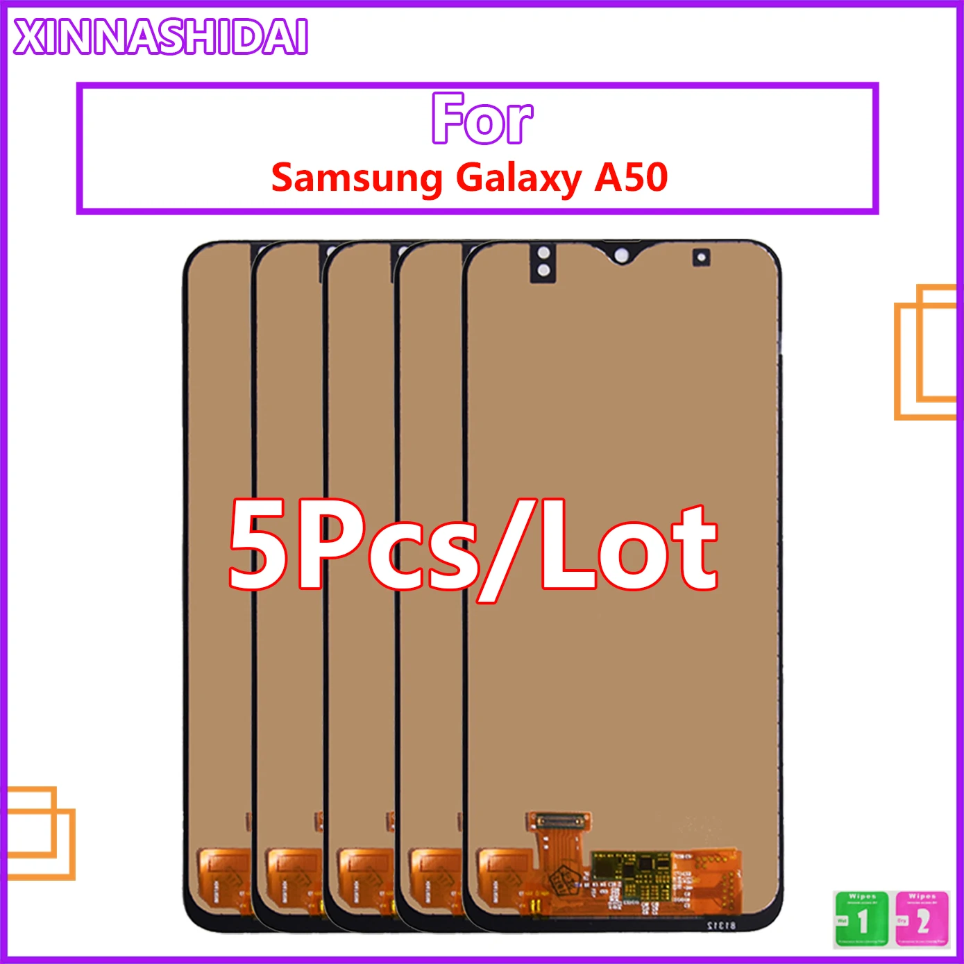 5pcs/lot For Samsung Galaxy A50 SM-A505FN/DS A505F/DS A505 LCD Display Touch Screen Digitizer Assembly
5pcs/lot For Samsung Galaxy A50 SM-A505FN/DS A505F/DS A505 LCD Display Touch Screen Digitizer Assembly