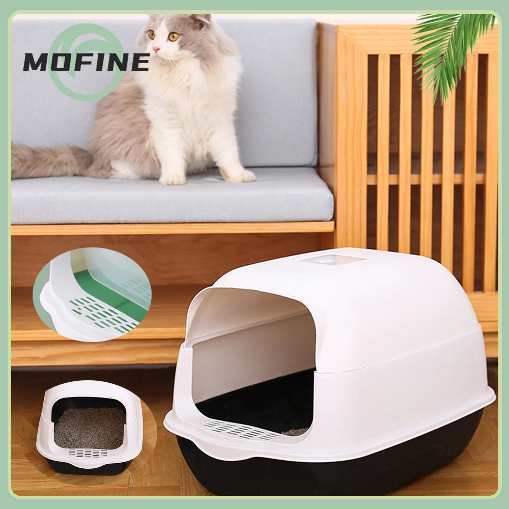 Fully Enclosed Cat Excrement Basin Anti Flip Over Closed Sandbox With Spoon Large Capacity Cat Litter Basin Pet Accessories Hot
Fully Enclosed Cat Excrement Basin Anti Flip Over Closed Sandbox With Spoon Large Capacity Cat Litter Basin Pet Accessories Hot