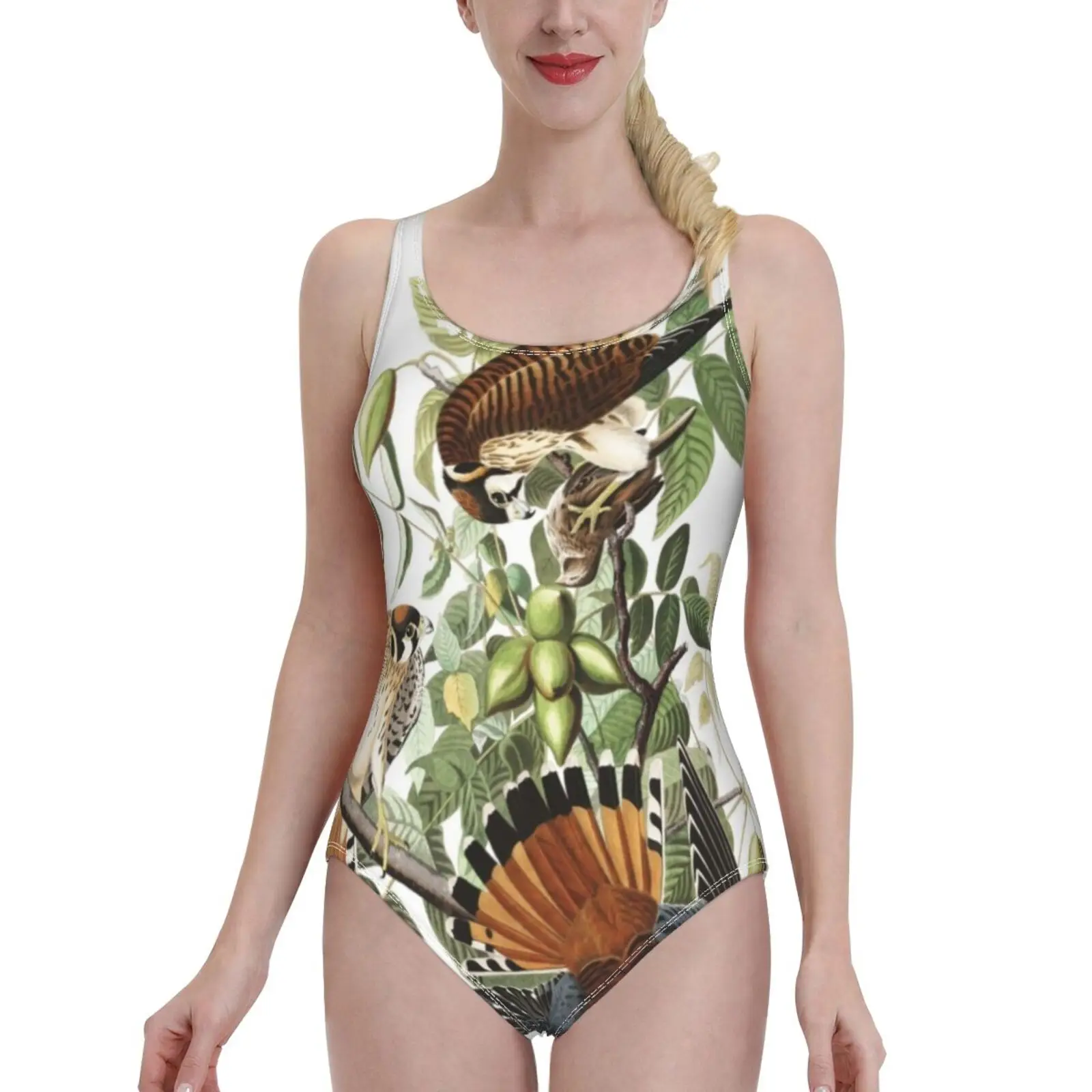 

Американский слитный купальник Kestrel-John James Audubon, женские сексуальные монокини, купальные костюмы, новые пляжные купальники для девушек, Джон ...