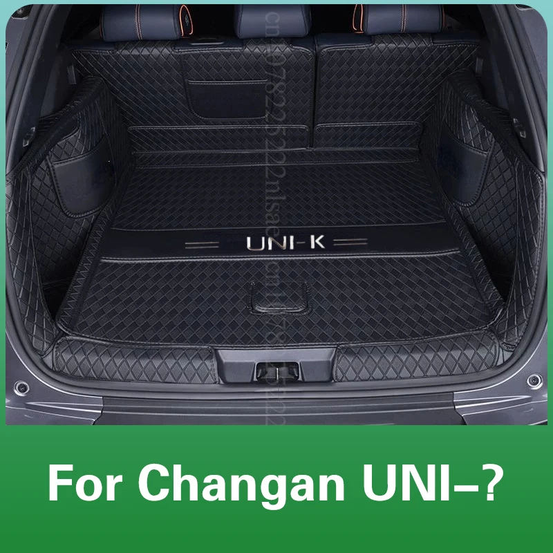 Новый коврик в багажник автомобиля для Changan UNIK UNIV UNIT UNIZ кожаный багажника с полным