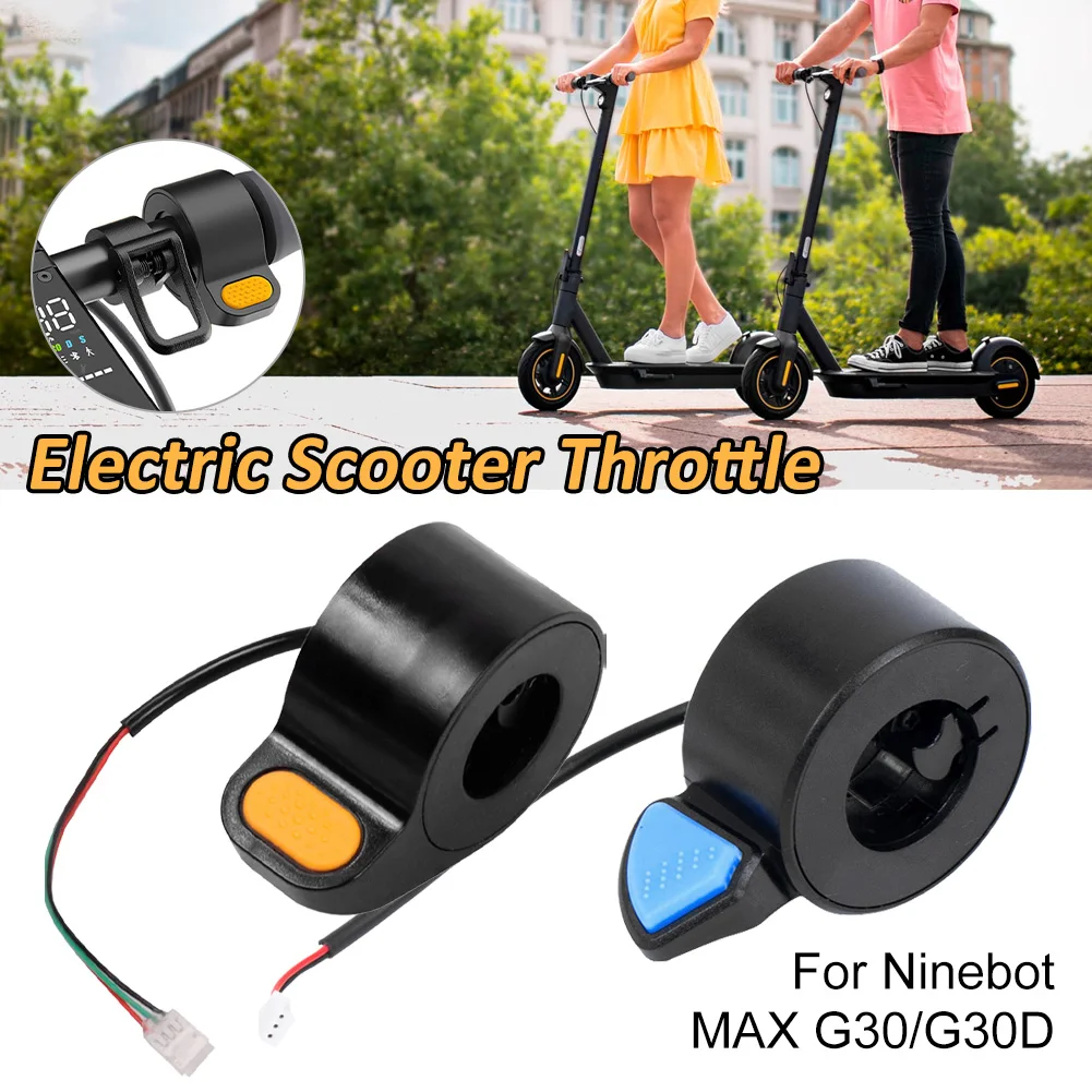 New Electric Scooter Throttle For Ninebot MAX G30/G30D Scooters Thumb Throttle Accelerator Speed Control Finger Dial Accessories
New Electric Scooter Throttle For Ninebot MAX G30/G30D Scooters Thumb Throttle Accelerator Speed Control Finger Dial Accessories